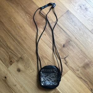 Studded Leather Crossbody Bag